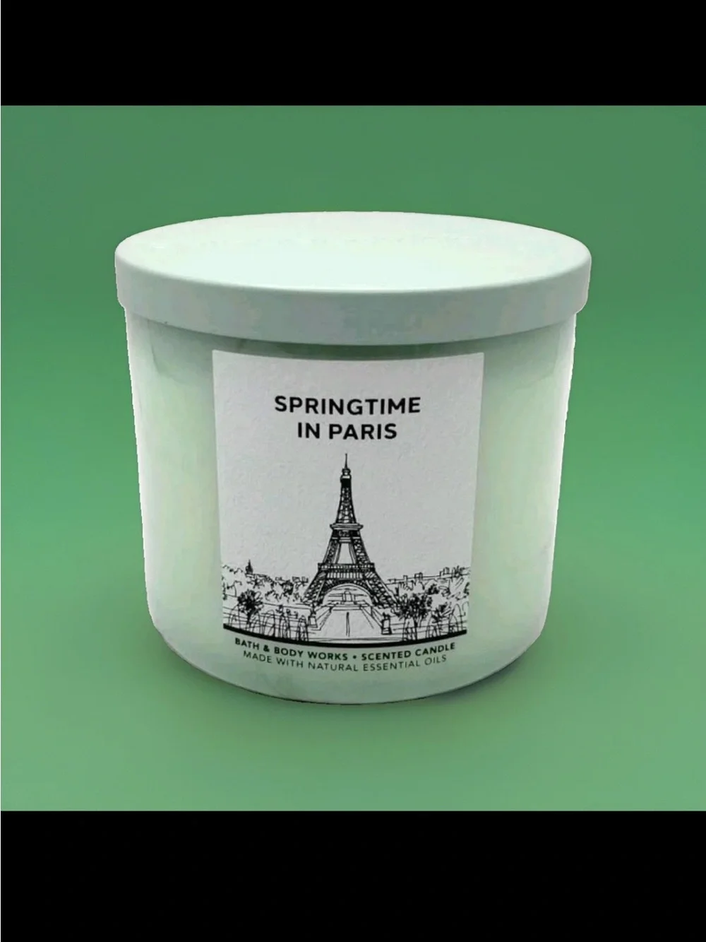 Bath & Body Works 3-Wick Candle- Springtime In Paris (14.5 oz)